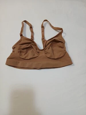 Bralette Skims Everyday Sculpt cuello redondo mujer ocre sin costuras talla 2XL/3XL G42-30 Foto 1 de 3