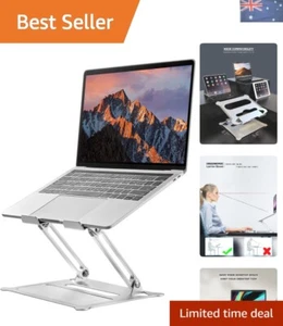 Portable Foldable Laptop Stand - Universal Compatibility for MacBook Pro & More - Picture 1 of 9
