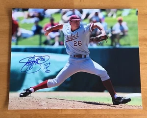 Foto autógrafa firmada por Drew Storen de los Nacionales de Washington Stanford 11x14 - Imagen 1 de 2