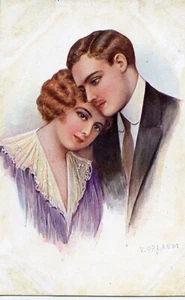 CARTOLINA / CPA / ITALIA / ITALIE / ILLUSTRATEUR ORLANDI // COUPLE - Bild 1 von 2