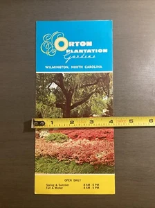 Vintage Orton Plantation Gardens Broschüre in Wilmington, North Carolina B46 - Bild 1 von 9