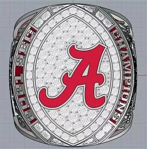 2022 2021 Alabama Crimson Tide Championship Ring FREE SHIPPING Cover