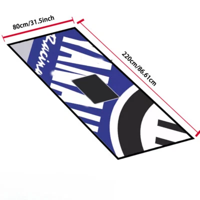 Garage Pit Mat Workshop Floor Paddock Mat | Polyamide Racing For Yamaha 220x80cm - Image 1 of 4