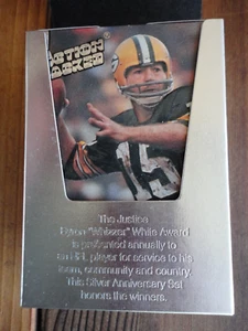 1991 Action Packed Whizzer White NFLPA Award Set Box #4680 Bart Starr Lead Card - Picture 1 of 10