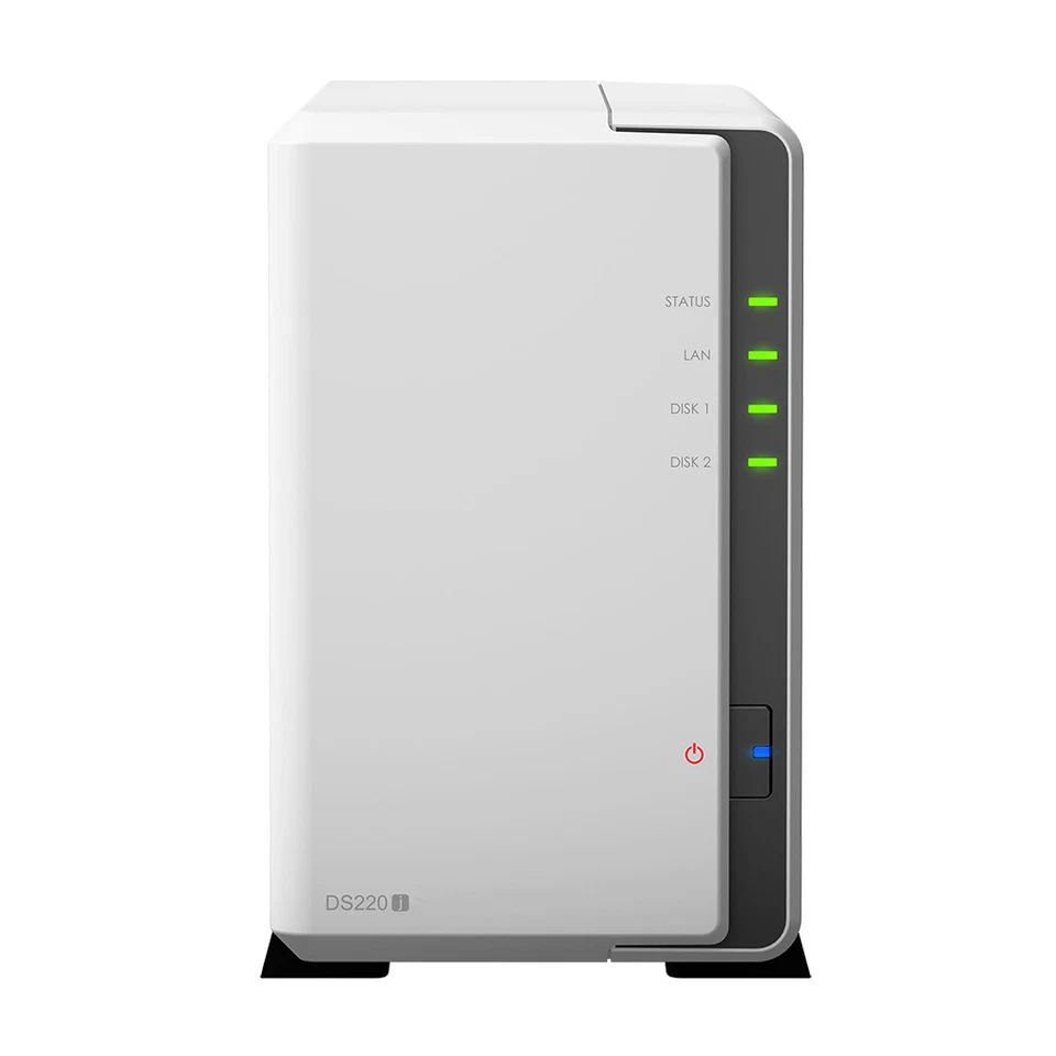 Synology DS220j 2-Bay 8TB Bundle mit 2X 4TB HDs