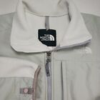 North Face Jacket Womens Small White Fleece Long Sleeve Full Zip Polartec SM