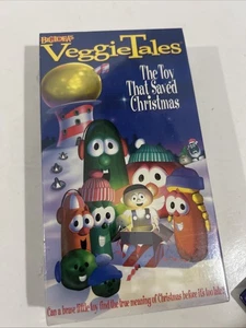 VeggieTales VHS The Toy That Saved Christmas Movie Sealed - Bild 1 von 4