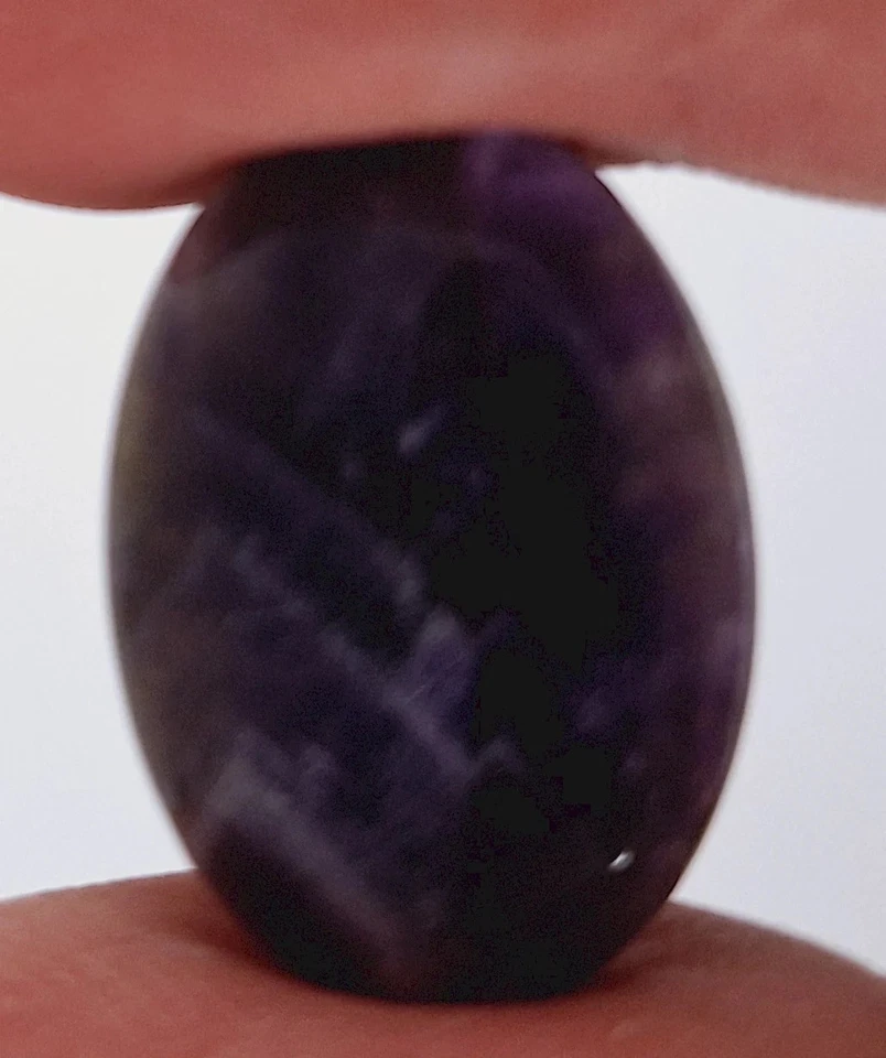 25x18mm Purple Amethyst Flat Backed Loose Semi-precious Gemstone Cabochon 958xJ - Image 1 of 1