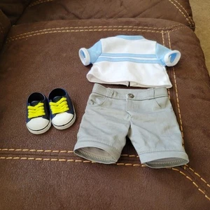 Our Generation 18 Zoll Junge Puppe Shorts Outfit mit Schuhen - Bild 1 von 1