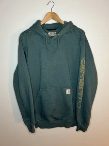 Grüner Carhartt Graphic Hoodie Sweatshirt für Herren Größe M - Bild 1 von 4
