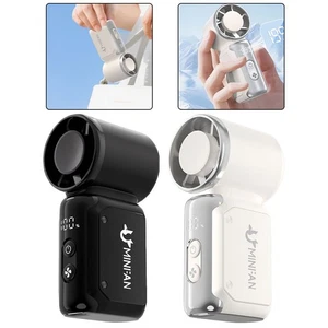 Mini Portable Handheld Fan USB Rechargeable Lightweight 199 Speed Adjustable - Zdjęcie 1 z 5