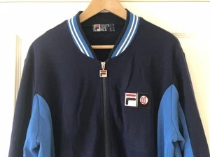 Fila..Bj (Bjorn Borg) Settanta Track Top, Größe L - Bild 1 von 3