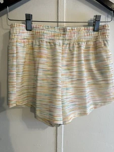 DSG Girl’s Mid-Rise Stride 2 Pair Of Shorts Yellow & Blue Size 14 - Picture 1 of 20