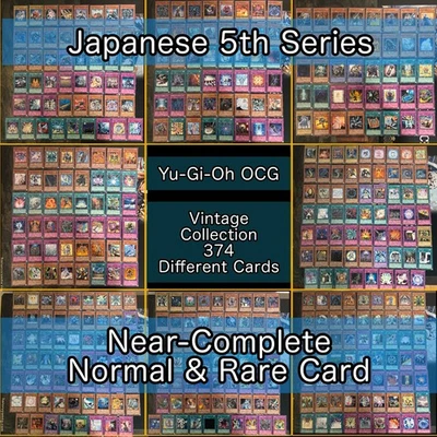 Yu-Gi-Oh! Japanese 5th Series Near-Complete Normal & Rare Card Bulk Lot fym0-004 - Image 1 of 4