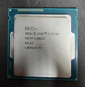 Intel Core i7-4770K SR147 3.50GHz 8MB Quad-Core LGA1150 Desktop Processor P4S - Picture 1 of 2