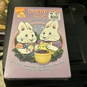 DVD Nickelodeon Max & Ruby: Bunny Hop Into Spring - 3 DVD Collection NEW - Picture 1 of 3
