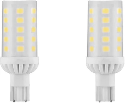T5 T10 Wedge Base 921 912 12V LED Light Bulbs, 4W T10 LED Bulbs, Warm White 2700 - Image 1 of 4