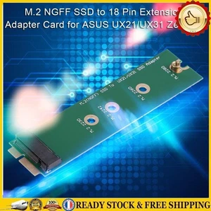 Carte adaptateur d\'extension M.2 SSD vers 18 broches pour Zenbook UX21/UX31 *NE - Zdjęcie 1 z 5
