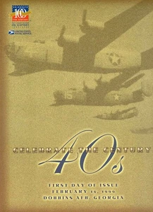 #3186g FD Program 33c Celebrate the Century 1940's "Jitterbug" Stamps w/FDC - Picture 1 of 3