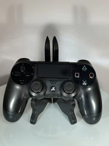 Controller wireless OEM Sony PlayStation 4 PS4 DualShock CUH-ZCT2U testato nero - Foto 1 di 5