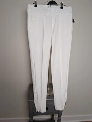 Ralph Lauren Ankle Skinny Trousers with pockets White Cotton Blend , size M - Image 1 of 4