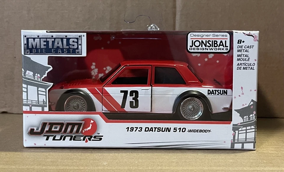 Datsun 510 1973 carrocería ancha. ESCALA 1,43. NUNCA SACADO DE LA CAJA. Foto 1 de 1