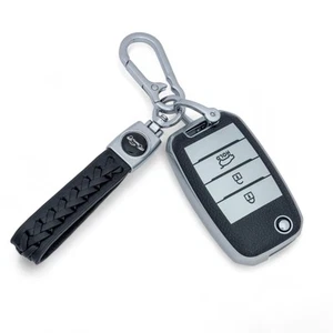 CAR KEY COVER FOR KIA Sportage, Soul, Sorento, Sportage, Picanto with Keychain - Picture 1 of 10