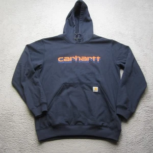 Carhartt Felpa con Cappuccio Uomo Media Antipioggia Vestibilità Larga Pullover Felpa - Foto 1 di 10