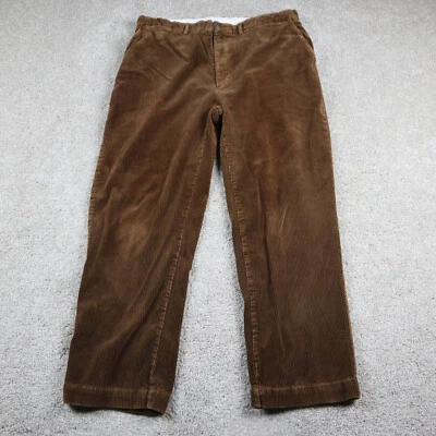 Ralph Lauren Pants Mens 38 Brown Corduroy Career Office Commuter Straight 38x30 - Image 1 of 4