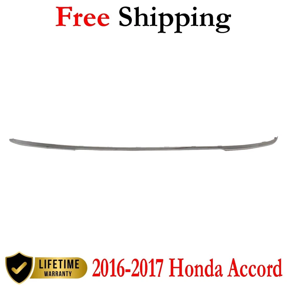 For 2016-2017 Honda Accord Bumper Trim Step Pad Rear Chrome HO1144102 - Image 1 of 4
