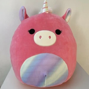 Malvavisco blando 16" Pnk Unicornio Kellytoy raro cantidad limitada, envío el mismo día - Imagen 1 de 2