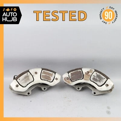 08-14 Juego de 2 pinzas de freno delanteras izquierda y derecha Mercedes W221 S63 CL63 AMG OEM Foto 1 de 4