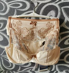 Triumph Wishful E W Underwire Non Padded Skin 36C Bra Hipster String UK12 (R25) - Picture 1 of 7