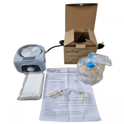 INSPIRED MEDICAL NEW VHB10A Respiratory Humidifier Base + VHC-25 Humidification Chamber RRP £350