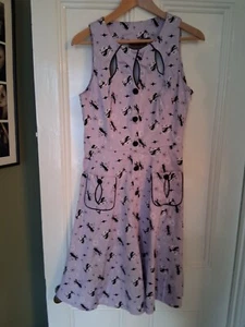 'Voodoo Vixen' fit and flare dress size L (fits a 12) - Picture 1 of 2