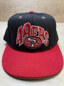 49ers Mütze nicht verstellbar Vintage 90er selten DoubleLogo Annco TeamNFL Größe 7 1/4 San Francisco - Bild 1 von 7