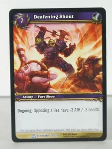 Grito ensordecedor - Siervos del traidor - 120/264 - Wow TCG - Raro - F - Imagen 1 de 5