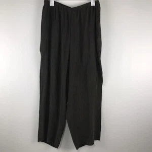 Pantalones de vestir Josephine Chaus oliva talla 100 % seda talla 20 - Imagen 1 de 9