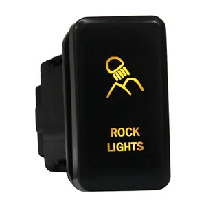 ROCK LIGHTS 815O Push switch 12V LED amber ON-OFF For Toyota Tacoma LandCruiser - Bild 1 von 1