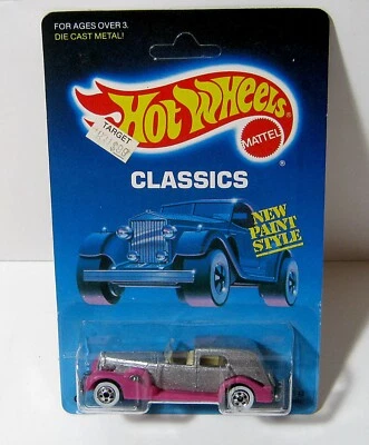 Vintage 1988 Mattel Hot Wheels Classic Caddy Diecast 1:64 UNPUNCHED - Image 1 of 4