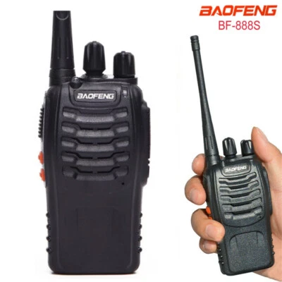 1/2/4PCS Baofeng BF-888S Walkie Talkie Handheld Ham Two-way Radio Long Range - Image 1 of 4