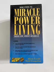 Morris Cerullo Neun Schritte zum Wunderkraftleben. 5 VHS Set NEU/VERSIEGELT - Bild 1 von 4