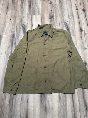 Chaqueta de campo Brooks Brothers para hombre de algodón verde oliva talla XL informal y versátil Foto 1 de 4