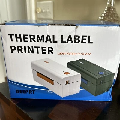 Beeprt Bluetooth Thermal Shipping Label Printer  4x6 Wireless  BY-480BT Print - Image 1 of 4
