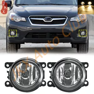 For Subaru XV Crosstrek 2013-2019 u Pair Halegon Front Bumper Fog Lights Lamps - Picture 1 of 11