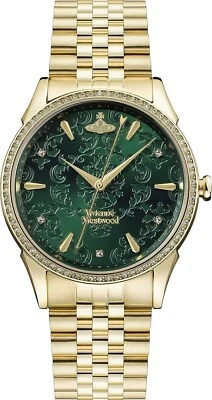 Reloj Mujer Vivienne Westwood Wallace VV208GDGD Dorado/Verde Analógico Cuarzo Foto 1 de 4