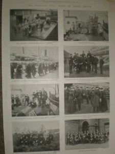 Gedruckte Fotos Transvaal Kriegstruppen im aktiven Dienst 1899 Ref AO - Bild 1 von 1