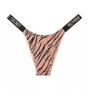 Victoria's Secret LOGO Rhinestone Shine Strap Brazilian Panty XS S M L XL - Picture 1 of 167