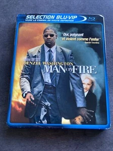 MAN ON FIRE BLURAY TONY SCOTT DENZEL WASHINGTON DAKOTA CHRISTOPHER WALKEN - Picture 1 of 2