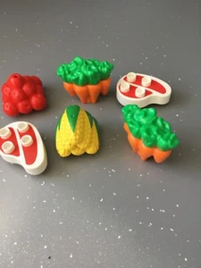 Lego Duplo Food. Carrots, meat, sweetcorn, fruit - Picture 1 of 1